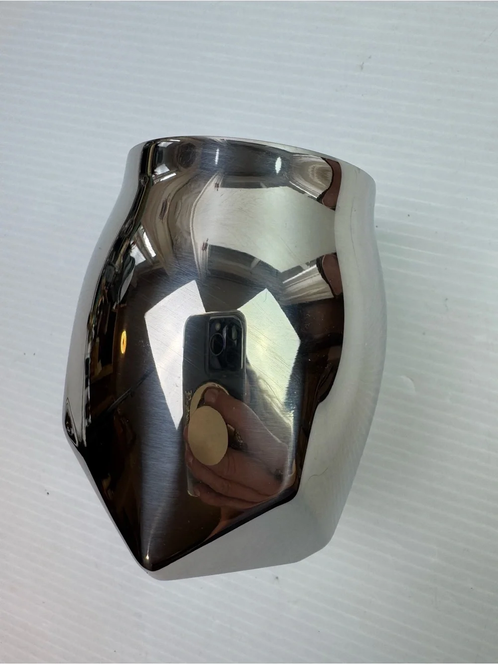 Norlan Polished Stainless Steel Tumbler Double Wall Whiskey Glass 3.75”Drinkware